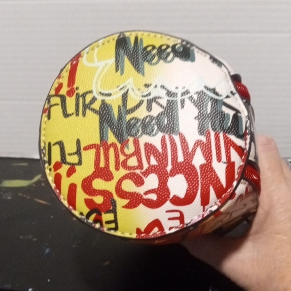 Source Unknown Multicolor Graffiti Clutch - image 5